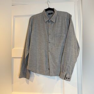 Theory Heather Gray Shirt